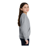 Port & Company PC78YPKT Youth Core Fleece Crewneck Pocket Sweatshirt