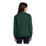 Port & Company PC78YPKT Youth Core Fleece Crewneck Pocket Sweatshirt