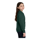 Port & Company PC78YPKT Youth Core Fleece Crewneck Pocket Sweatshirt
