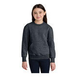 Port & Company PC78YPKT Youth Core Fleece Crewneck Pocket Sweatshirt