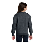 Port & Company PC78YPKT Youth Core Fleece Crewneck Pocket Sweatshirt