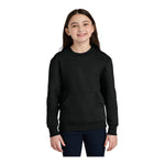 Port & Company PC78YPKT Youth Core Fleece Crewneck Pocket Sweatshirt