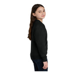 Port & Company PC78YPKT Youth Core Fleece Crewneck Pocket Sweatshirt