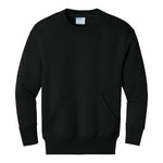 Port & Company PC78YPKT Youth Core Fleece Crewneck Pocket Sweatshirt