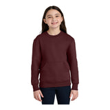 Port & Company PC78YPKT Youth Core Fleece Crewneck Pocket Sweatshirt