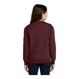 Port & Company PC78YPKT Youth Core Fleece Crewneck Pocket Sweatshirt