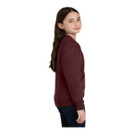 Port & Company PC78YPKT Youth Core Fleece Crewneck Pocket Sweatshirt