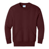 Port & Company PC78YPKT Youth Core Fleece Crewneck Pocket Sweatshirt
