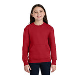 Port & Company PC78YPKT Youth Core Fleece Crewneck Pocket Sweatshirt