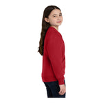 Port & Company PC78YPKT Youth Core Fleece Crewneck Pocket Sweatshirt