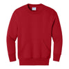Port & Company PC78YPKT Youth Core Fleece Crewneck Pocket Sweatshirt