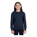 Port & Company PC78YPKT Youth Core Fleece Crewneck Pocket Sweatshirt
