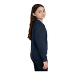 Port & Company PC78YPKT Youth Core Fleece Crewneck Pocket Sweatshirt