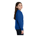 Port & Company PC78YPKT Youth Core Fleece Crewneck Pocket Sweatshirt