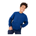Port & Company PC78YPKT Youth Core Fleece Crewneck Pocket Sweatshirt