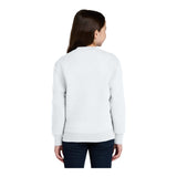 Port & Company PC78YPKT Youth Core Fleece Crewneck Pocket Sweatshirt