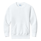 Port & Company PC78YPKT Youth Core Fleece Crewneck Pocket Sweatshirt
