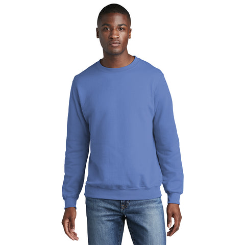 Port & Company PC78 Core Fleece Crewneck Sweatshirt - Carolina Blue