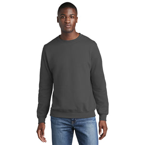 Port & Company PC78 Core Fleece Crewneck Sweatshirt - Charcoal - 
