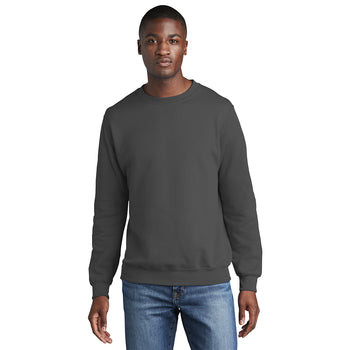 Port & Company PC78 Core Fleece Crewneck Sweatshirt - Charcoal