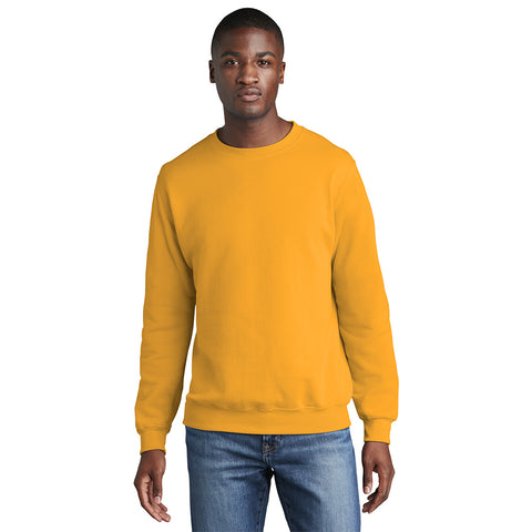 Port & Company PC78 Core Fleece Crewneck Sweatshirt - Gold