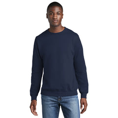 Port & Company PC78 Core Fleece Crewneck Sweatshirt - Navy - 