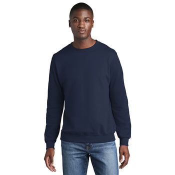 Port & Company PC78 Core Fleece Crewneck Sweatshirt - Navy