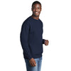 Port & Company PC78 Core Fleece Crewneck Sweatshirt - Navy