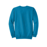 Port & Company PC78 Core Fleece Crewneck Sweatshirt - Neon Blue