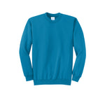 Port & Company PC78 Core Fleece Crewneck Sweatshirt - Neon Blue