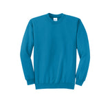 Port & Company PC78 Core Fleece Crewneck Sweatshirt - Neon Blue