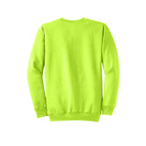 Port & Company PC78 Core Fleece Crewneck Sweatshirt - Neon Yellow