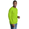 Port & Company PC78 Core Fleece Crewneck Sweatshirt - Neon Yellow