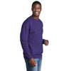Port & Company PC78 Core Fleece Crewneck Sweatshirt - Purple
