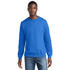Port & Company PC78 Core Fleece Crewneck Sweatshirt - Royal - 