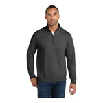 Port & Company PC850Q Fan Favorite Fleece 1/4-Zip Pullover Sweatshirt