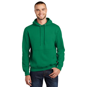 Port & Company PC90H Essential Fleece Pullover Hooded Sweatshirt - Kelly Green - 