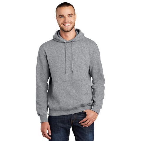 Port & Company PC90H Essential Fleece Pullover Hooded Sweatshirt - Athletic Heather