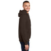 Port & Company PC90H Essential Fleece Pullover Hooded Sweatshirt - Dark Chocolate Brown