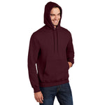 Port & Company PC90H Essential Fleece Pullover Hooded Sweatshirt - Maroon