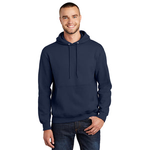 Port & Company PC90H Essential Fleece Pullover Hooded Sweatshirt - Navy - 