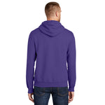 Port & Company PC90H Essential Fleece Pullover Hooded Sweatshirt - Purple