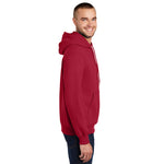 Port & Company PC90H Essential Fleece Pullover Hooded Sweatshirt - Red