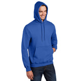 Port & Company PC90H Essential Fleece Pullover Hooded Sweatshirt - Royal