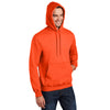 Port & Company PC90H Essential Fleece Pullover Hooded Sweatshirt - Safety Orange