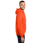 Port & Company PC90H Essential Fleece Pullover Hooded Sweatshirt - Safety Orange