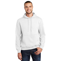 Port & Company PC90H Essential Fleece Pullover Hooded Sweatshirt - White