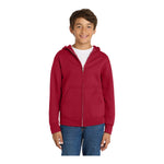 Port & Company PC90YZH Youth Core Fleece Full-Zip Hooded Sweatshirt