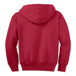 Port & Company PC90YZH Youth Core Fleece Full-Zip Hooded Sweatshirt