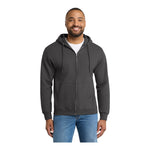 Port & Company PC90ZH Essential Fleece Full-Zip Hooded Sweatshirt